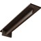 Ekena Millwork Heaton Hidden Support Steel Bracket w/ 12" Support Depth, Hammered Brown 3"W x 16"D x 2"H BKTM03X16X02HEHBR - alternate 1